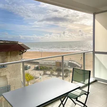 Au85, Bel Appartement, Vue Ocean, Pied De La Plage Saint-Jean-de-Monts Exterior photo