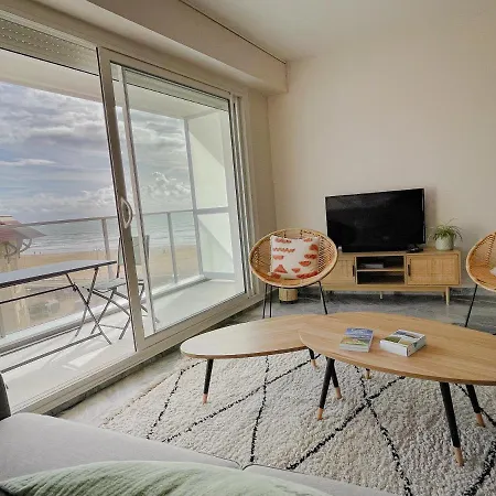 Au85, Bel Appartement, Vue Ocean, Pied De La Plage Saint-Jean-de-Monts Exterior photo