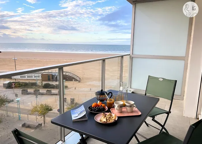 Au85, Bel Appartement, Vue Ocean, Pied De La Plage