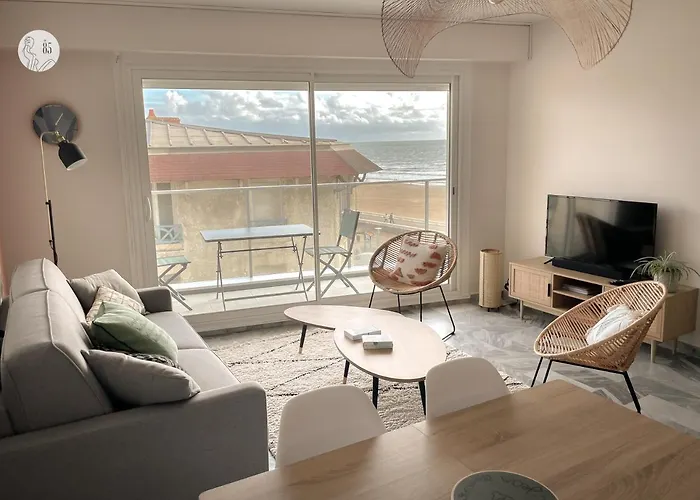 Au85, Bel Appartement, Vue Ocean, Pied De La Plage